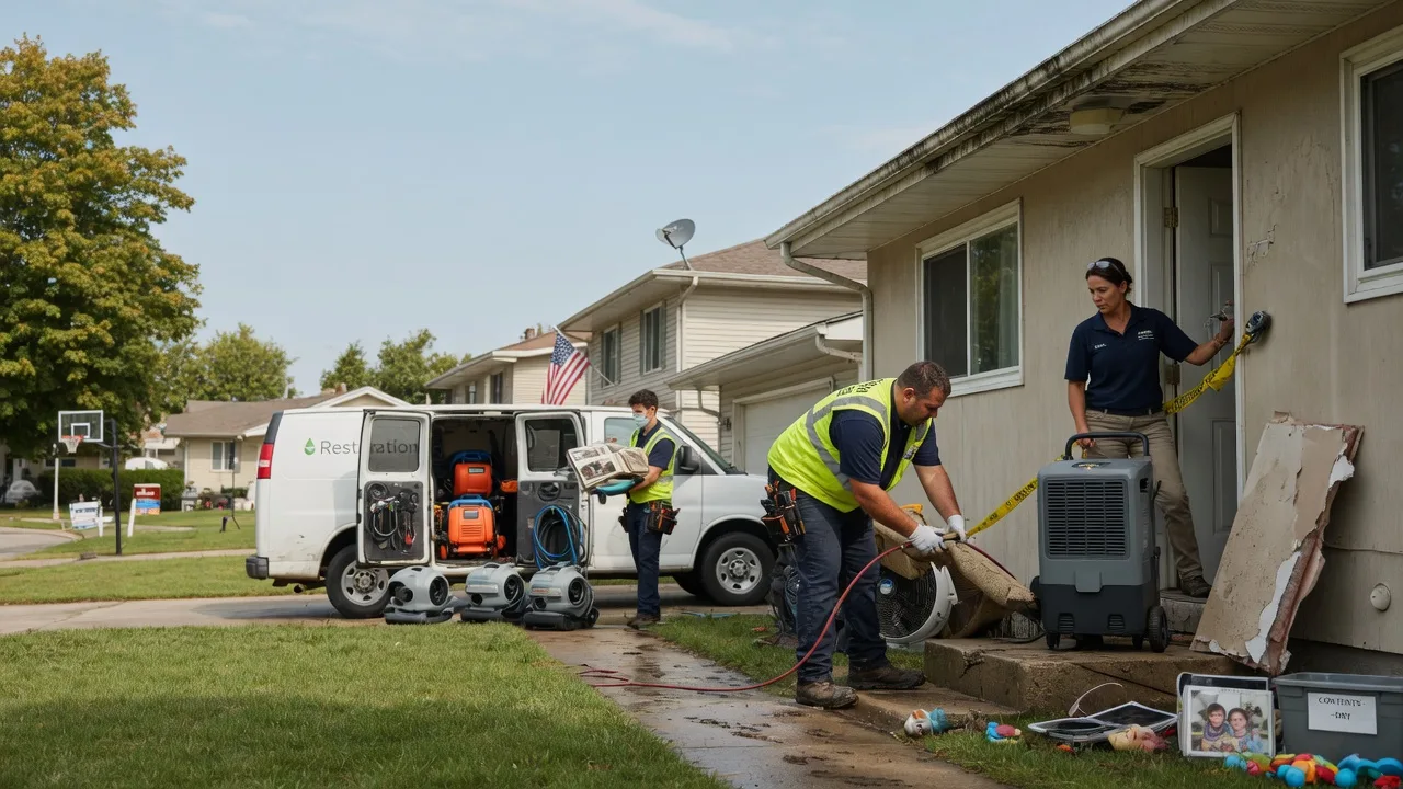 Water Damage Restoration in Fisher, LA near me